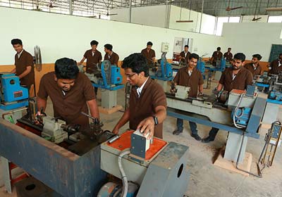 Engineering college in Kollam - workshop